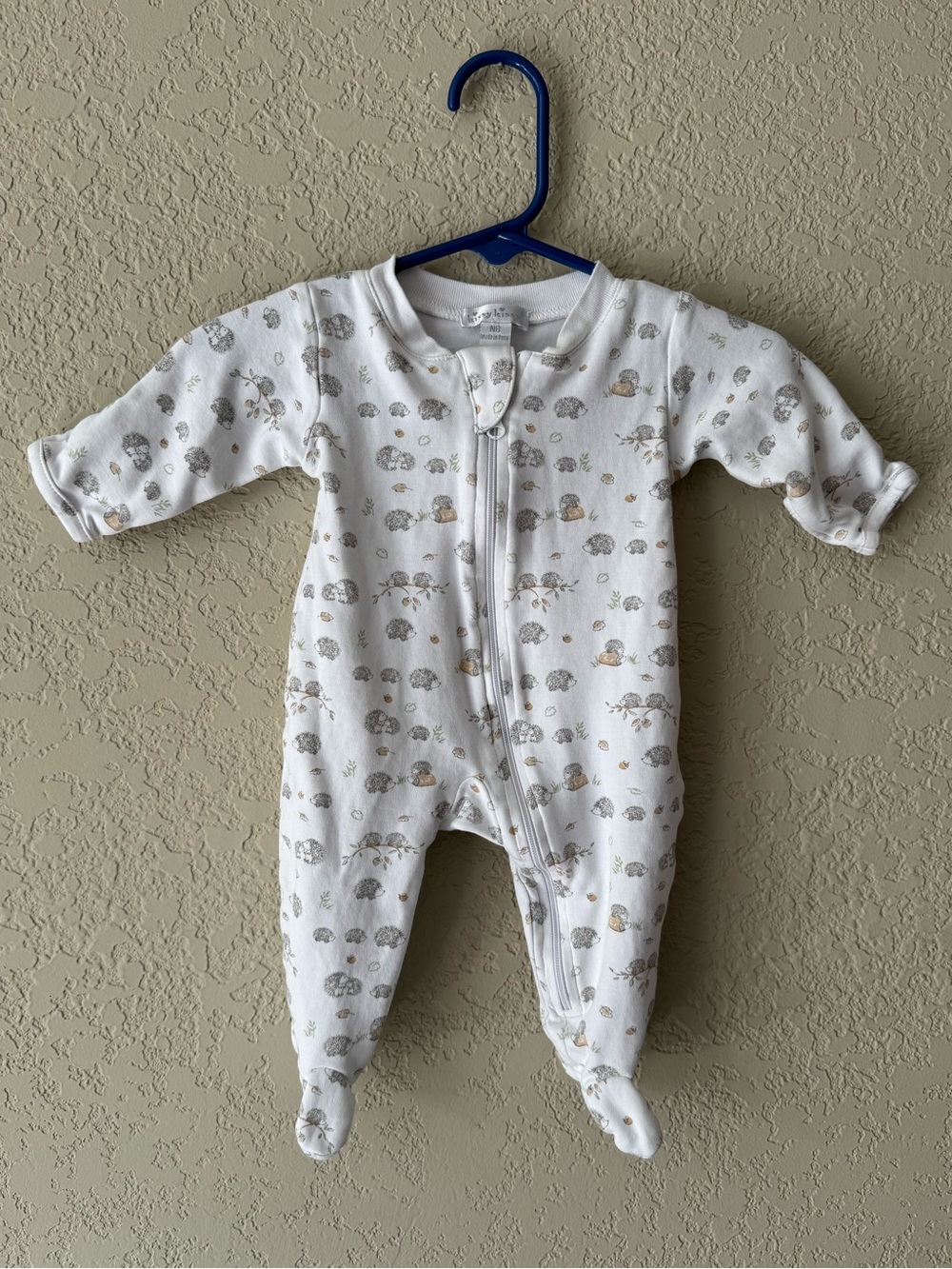 Kissy Kissy Newborn Hedgehog Onesie